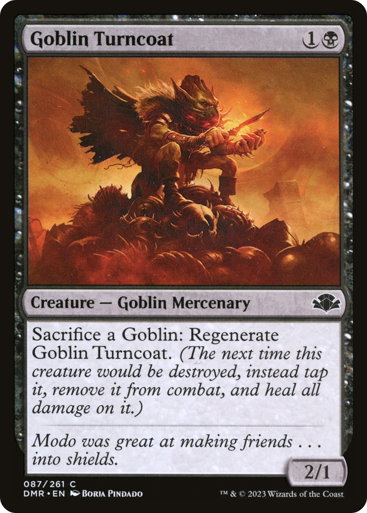 Goblin Turncoat [Dominaria Remastered] | Chromatic Games