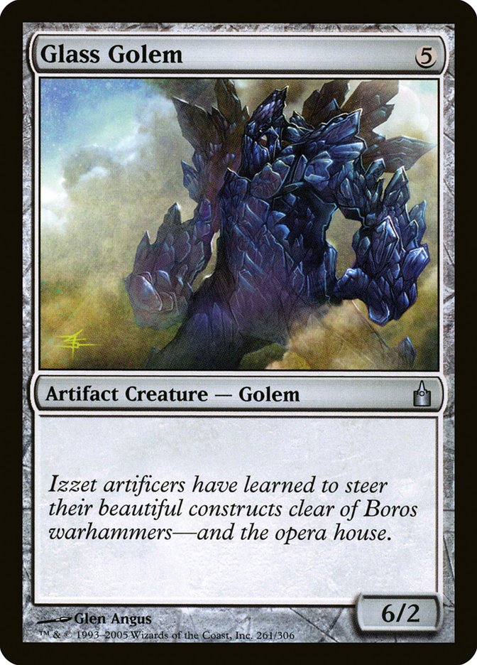 Glass Golem [Ravnica: City of Guilds] | Chromatic Games