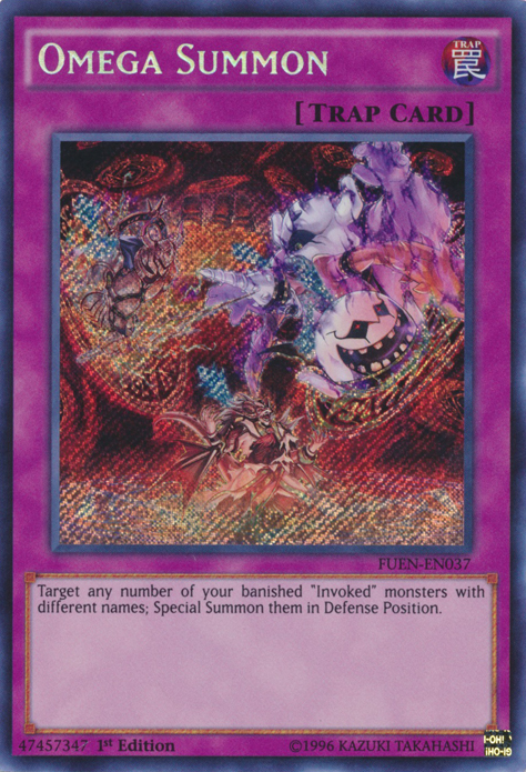 Omega Summon [FUEN-EN037] Secret Rare | Chromatic Games