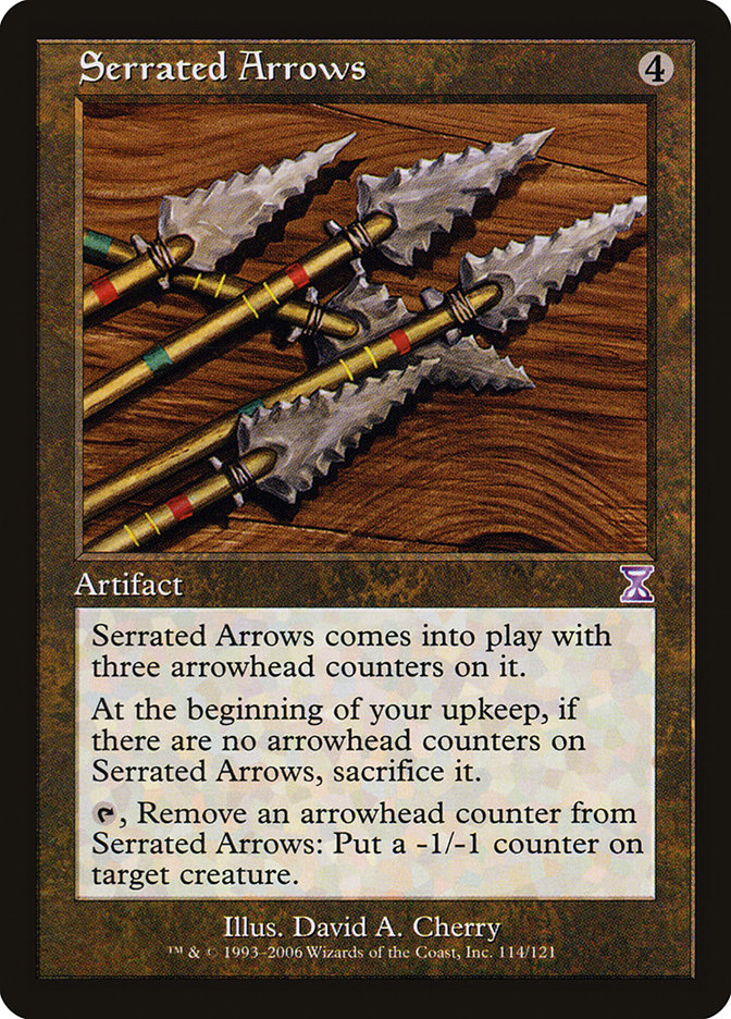 Serrated Arrows [Time Spiral Timeshifted] | Chromatic Games