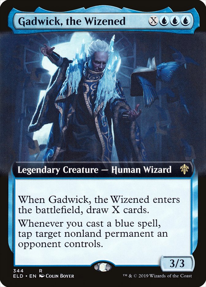 Gadwick, the Wizened (Extended Art) [Throne of Eldraine] | Chromatic Games