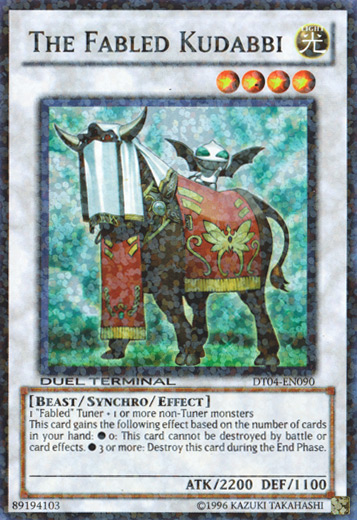 The Fabled Kudabbi [DT04-EN090] Super Rare | Chromatic Games