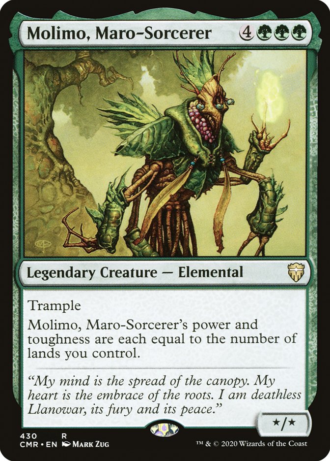 Molimo, Maro-Sorcerer [Commander Legends] | Chromatic Games