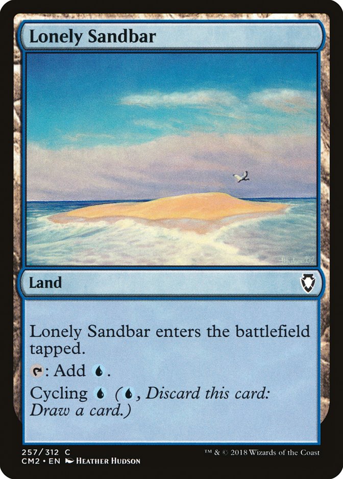 Lonely Sandbar [Commander Anthology Volume II] | Chromatic Games