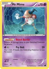 Mr. Mime (47/116) [Black & White: Plasma Freeze] | Chromatic Games