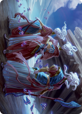Guardians of Oboro Art Card [Kamigawa: Neon Dynasty Art Series] | Chromatic Games