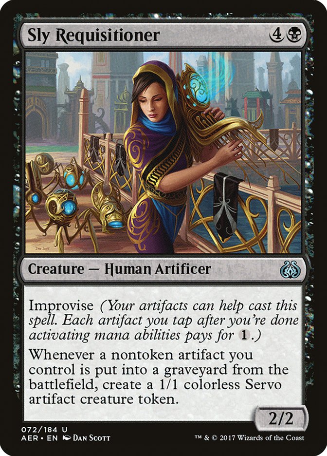 Sly Requisitioner [Aether Revolt] | Chromatic Games