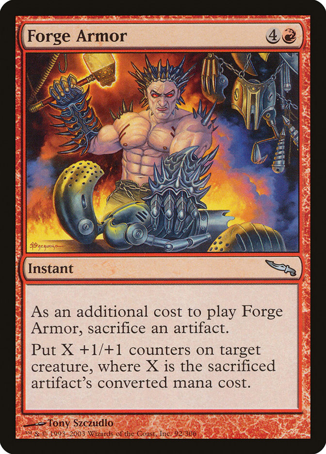 Forge Armor [Mirrodin] | Chromatic Games