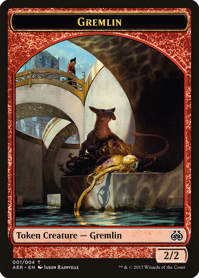 Gremlin Token [Aether Revolt Tokens] | Chromatic Games