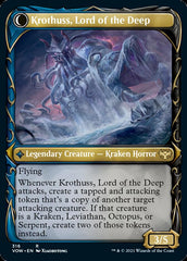 Runo Stromkirk // Krothuss, Lord of the Deep (Showcase Fang Frame) [Innistrad: Crimson Vow] | Chromatic Games