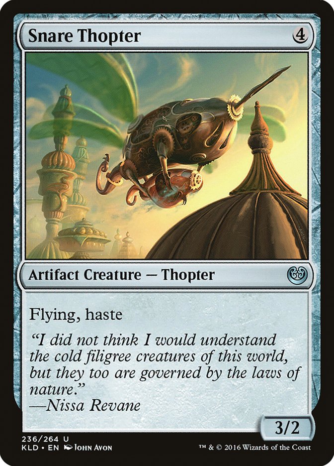 Snare Thopter [Kaladesh] | Chromatic Games