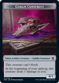 Goblin Construct // Kor Warrior Double-Sided Token [Zendikar Rising Tokens] | Chromatic Games