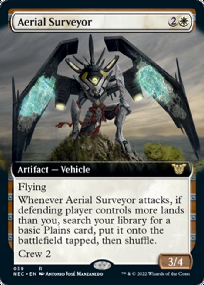 Aerial Surveyor (Extended Art) [Kamigawa: Neon Dynasty Commander] | Chromatic Games