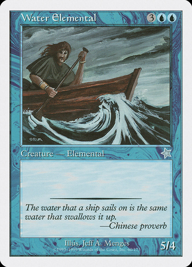 Water Elemental [Starter 1999] | Chromatic Games