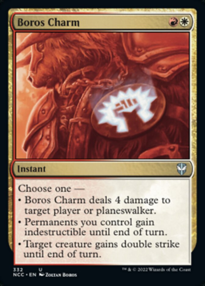 Boros Charm [Streets of New Capenna Commander] | Chromatic Games