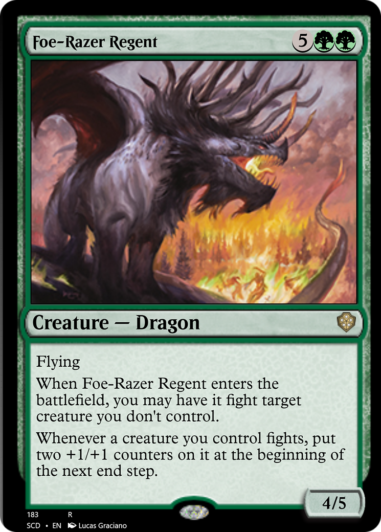 Foe-Razer Regent [Starter Commander Decks] | Chromatic Games