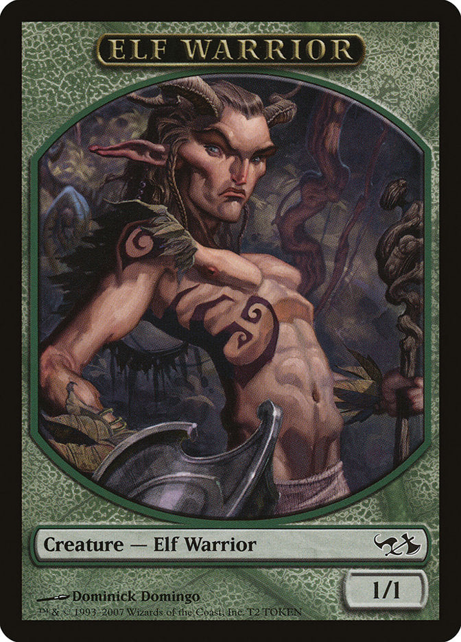 Elf Warrior Token [Duel Decks: Elves vs. Goblins Tokens] | Chromatic Games