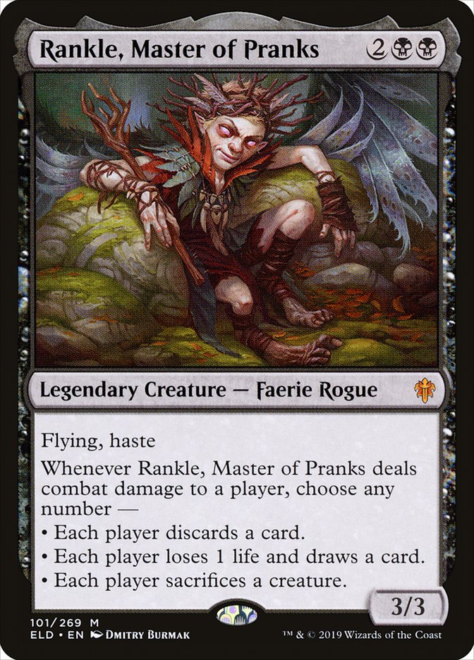 Rankle, Master of Pranks [Throne of Eldraine] | Chromatic Games