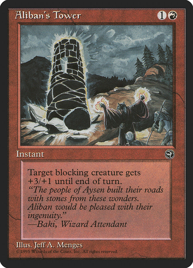 Aliban's Tower (Baki Flavor Text) [Homelands] | Chromatic Games