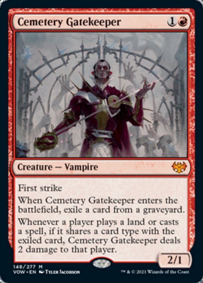 Cemetery Gatekeeper [Innistrad: Crimson Vow] | Chromatic Games