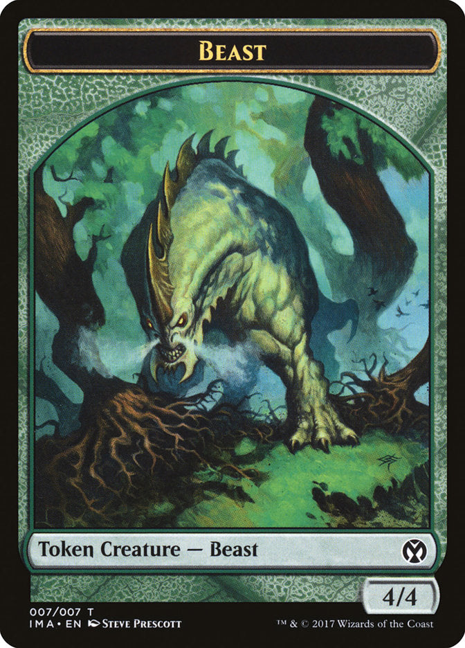 Beast Token [Iconic Masters Tokens] | Chromatic Games