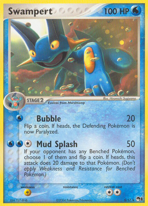 Swampert (5/17) [POP Series 1] | Chromatic Games