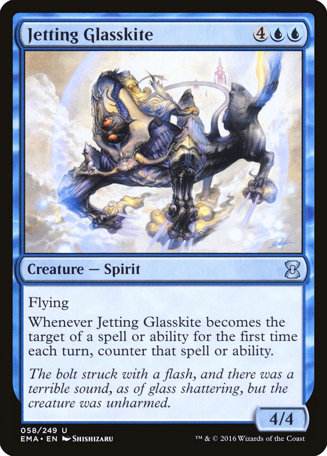 Jetting Glasskite [Eternal Masters] | Chromatic Games