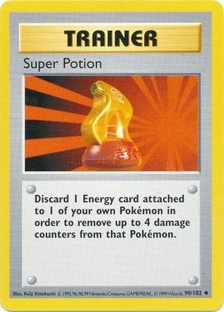 Super Potion [Base Set (Shadowless)] | Chromatic Games