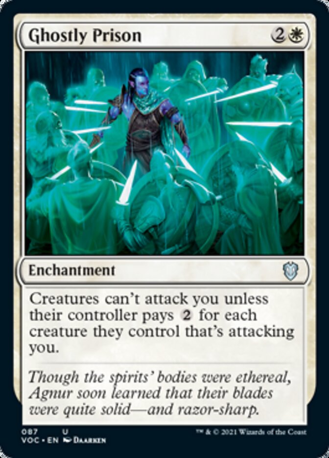 Ghostly Prison [Innistrad: Crimson Vow Commander] | Chromatic Games