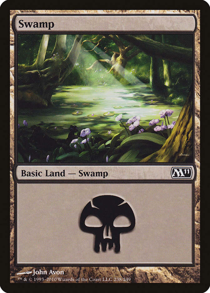 Swamp (238) [Magic 2011] | Chromatic Games