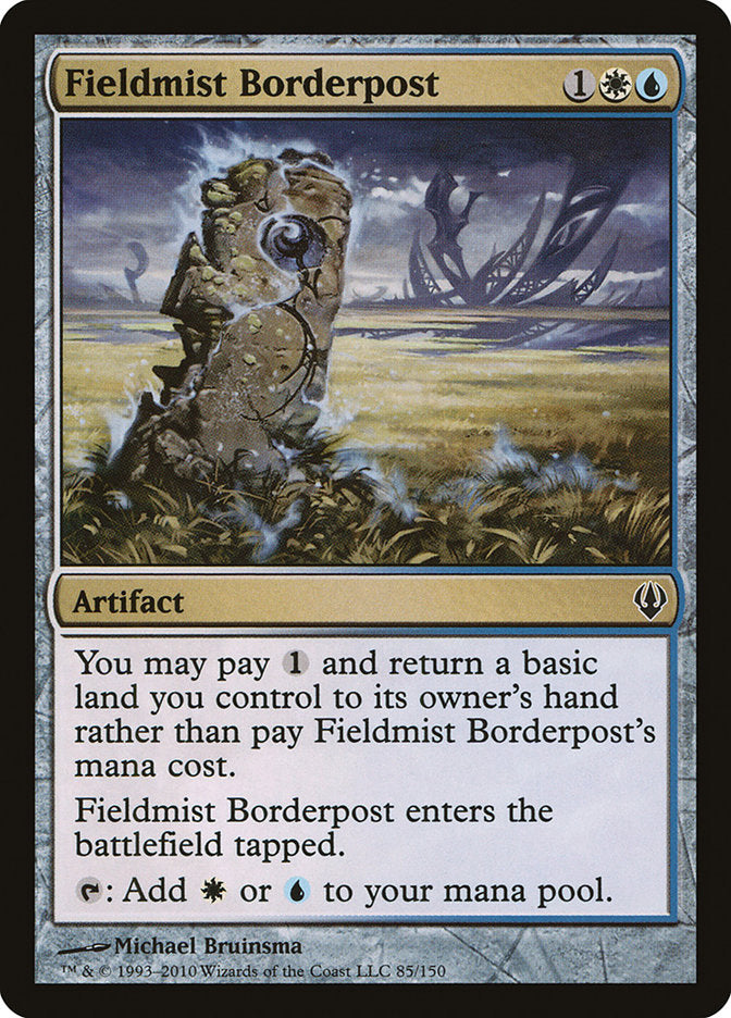 Fieldmist Borderpost [Archenemy] | Chromatic Games