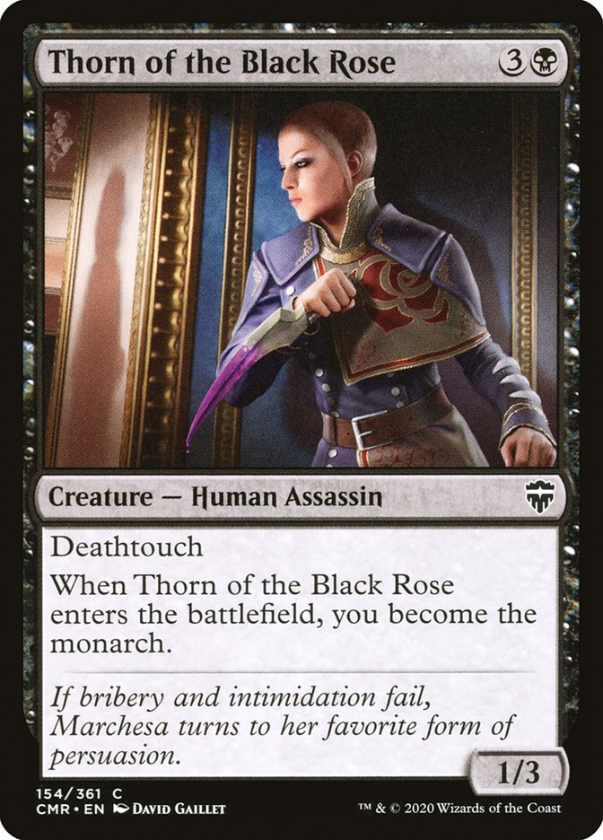 Thorn of the Black Rose [Commander Legends] | Chromatic Games