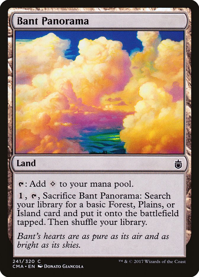 Bant Panorama [Commander Anthology] | Chromatic Games