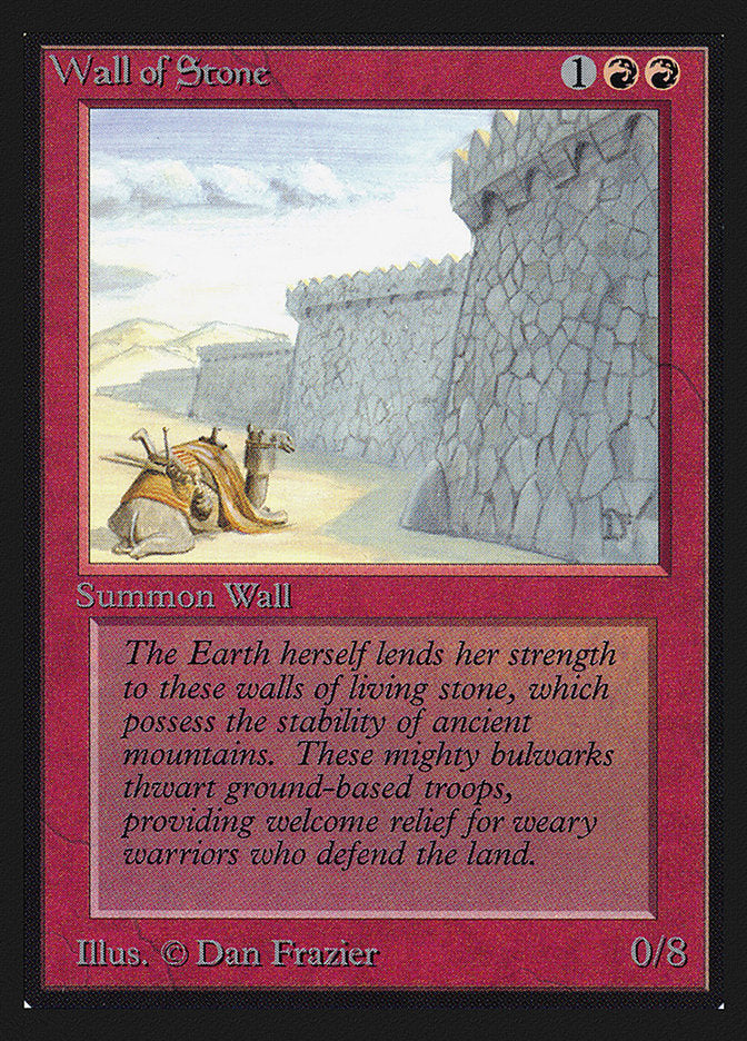 Wall of Stone [Collectors' Edition] | Chromatic Games