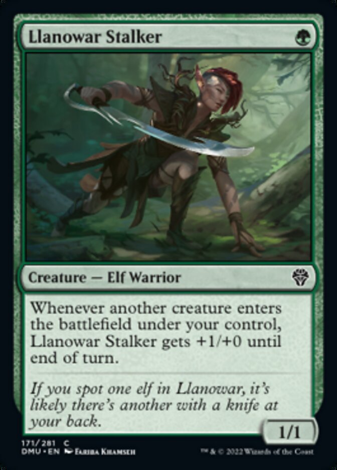 Llanowar Stalker [Dominaria United] | Chromatic Games