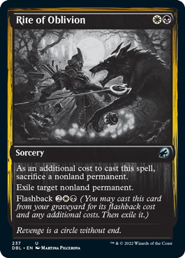 Rite of Oblivion [Innistrad: Double Feature] | Chromatic Games