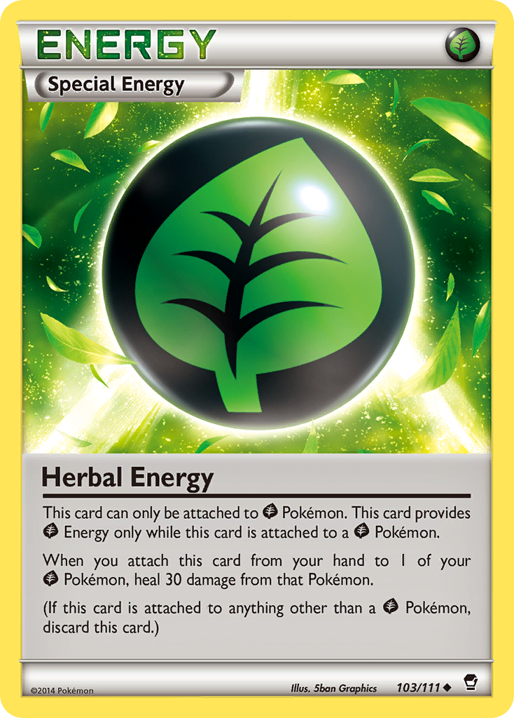 Herbal Energy (103/111) [XY: Furious Fists] | Chromatic Games