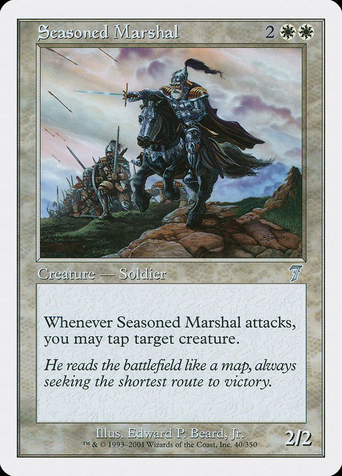 Seasoned Marshal [Seventh Edition] | Chromatic Games