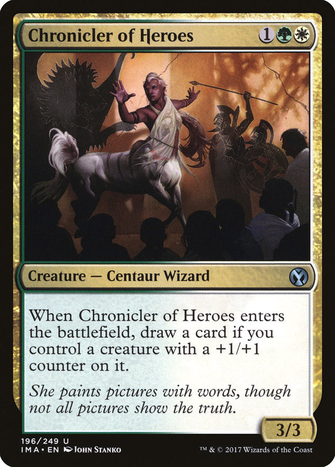 Chronicler of Heroes [Iconic Masters] | Chromatic Games