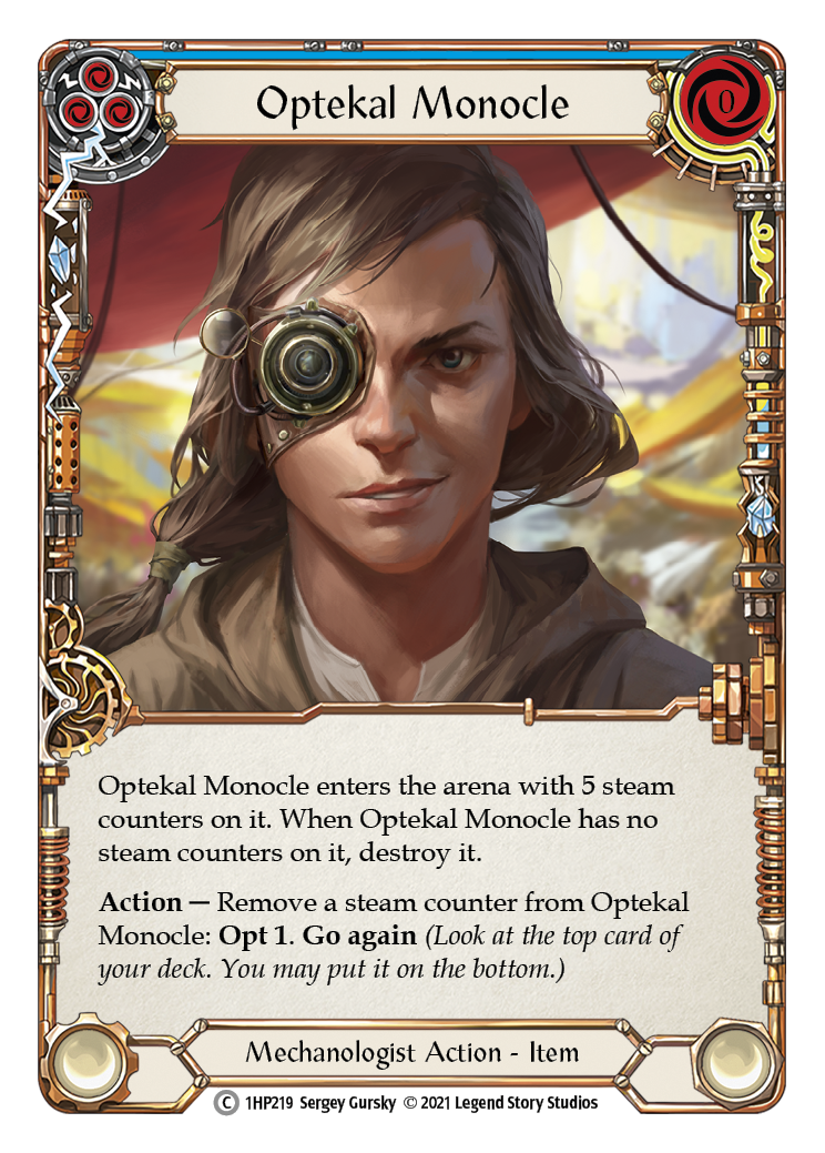 Optekal Monocle [1HP219] (History Pack 1) | Chromatic Games