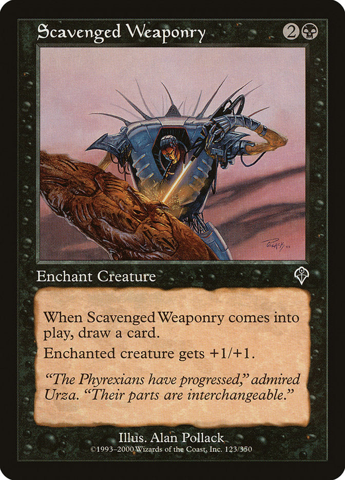 Scavenged Weaponry [Invasion] | Chromatic Games