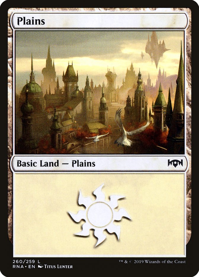 Plains (260) [Ravnica Allegiance] | Chromatic Games