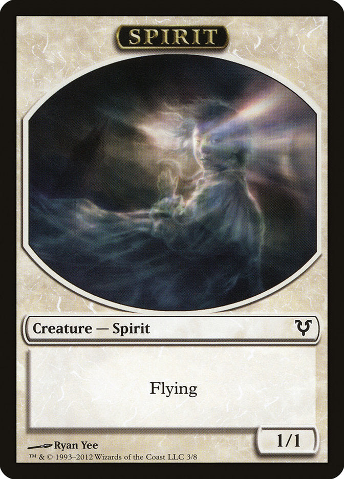 Spirit Token (3/8) [Avacyn Restored Tokens] | Chromatic Games