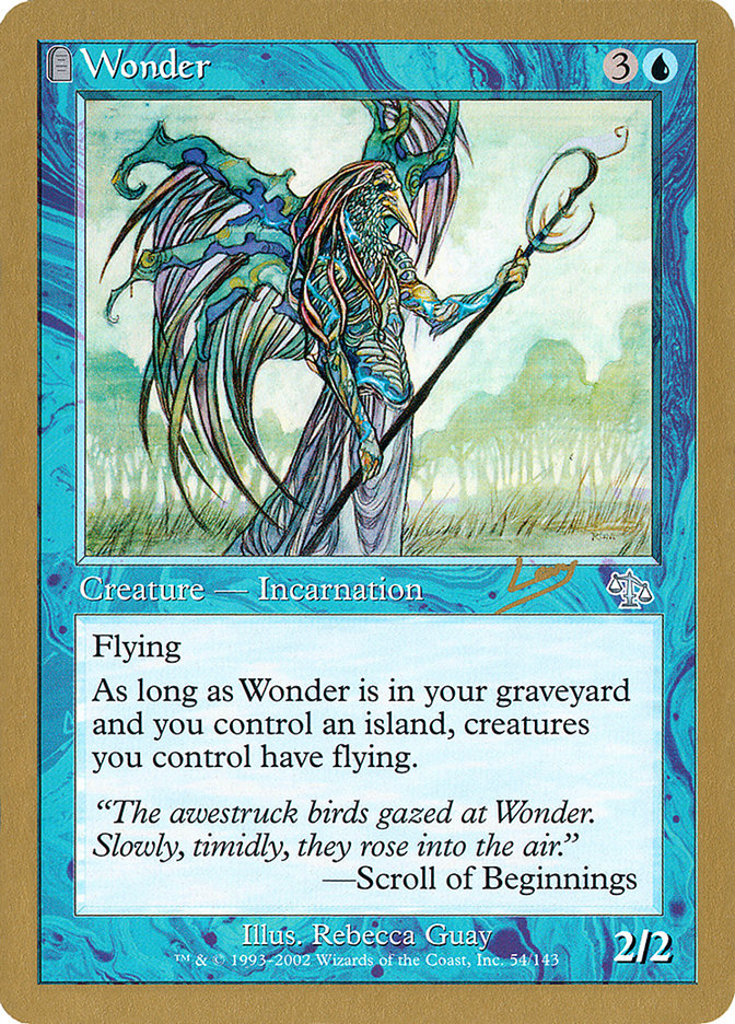 Wonder (Raphael Levy) [World Championship Decks 2002] | Chromatic Games