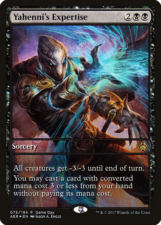 Yahenni's Expertise (Game Day) [Aether Revolt Promos] | Chromatic Games