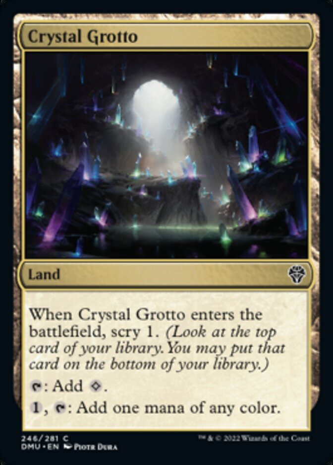 Crystal Grotto [Dominaria United] | Chromatic Games