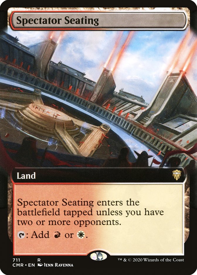 Spectator Seating (Extended Art) [Commander Legends] | Chromatic Games