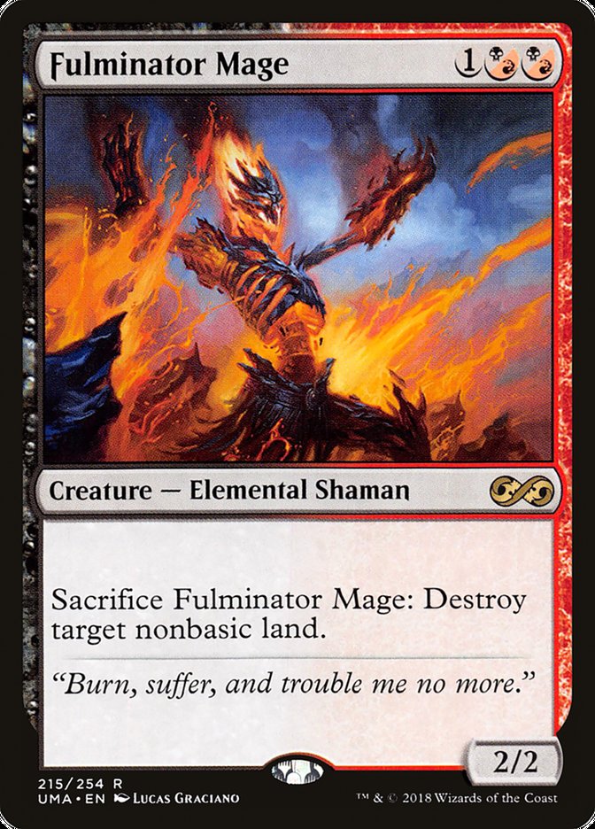 Fulminator Mage [Ultimate Masters] | Chromatic Games