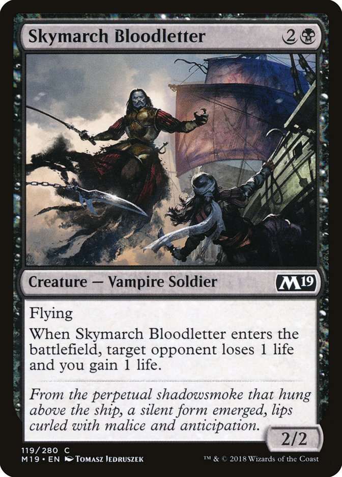 Skymarch Bloodletter [Core Set 2019] | Chromatic Games