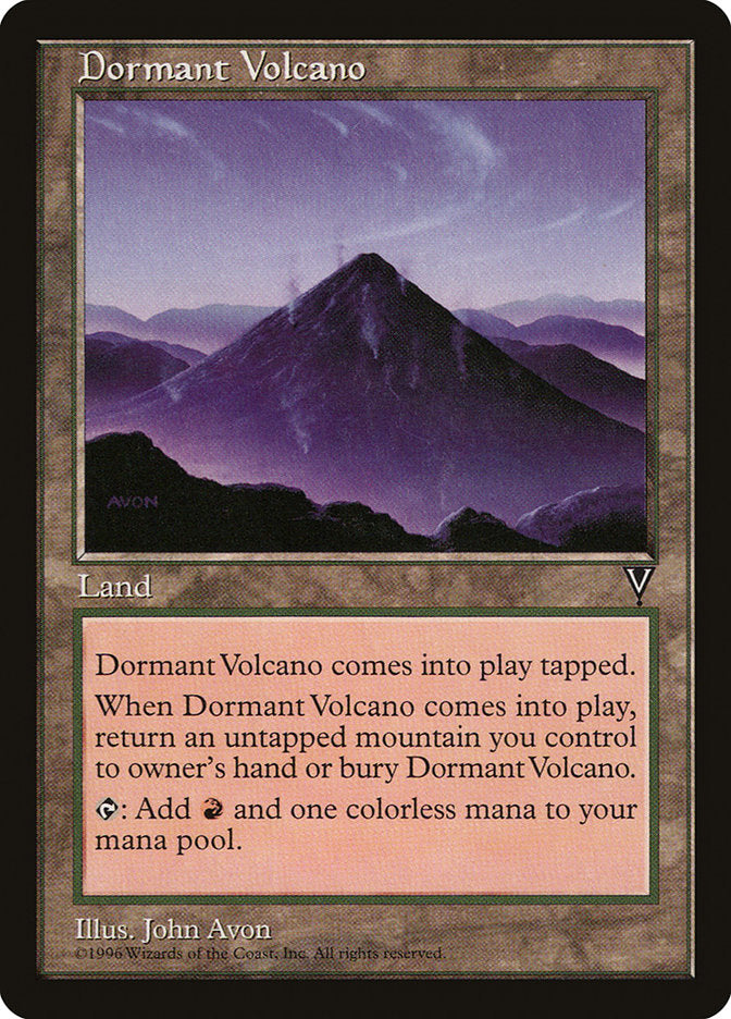 Dormant Volcano [Visions] | Chromatic Games